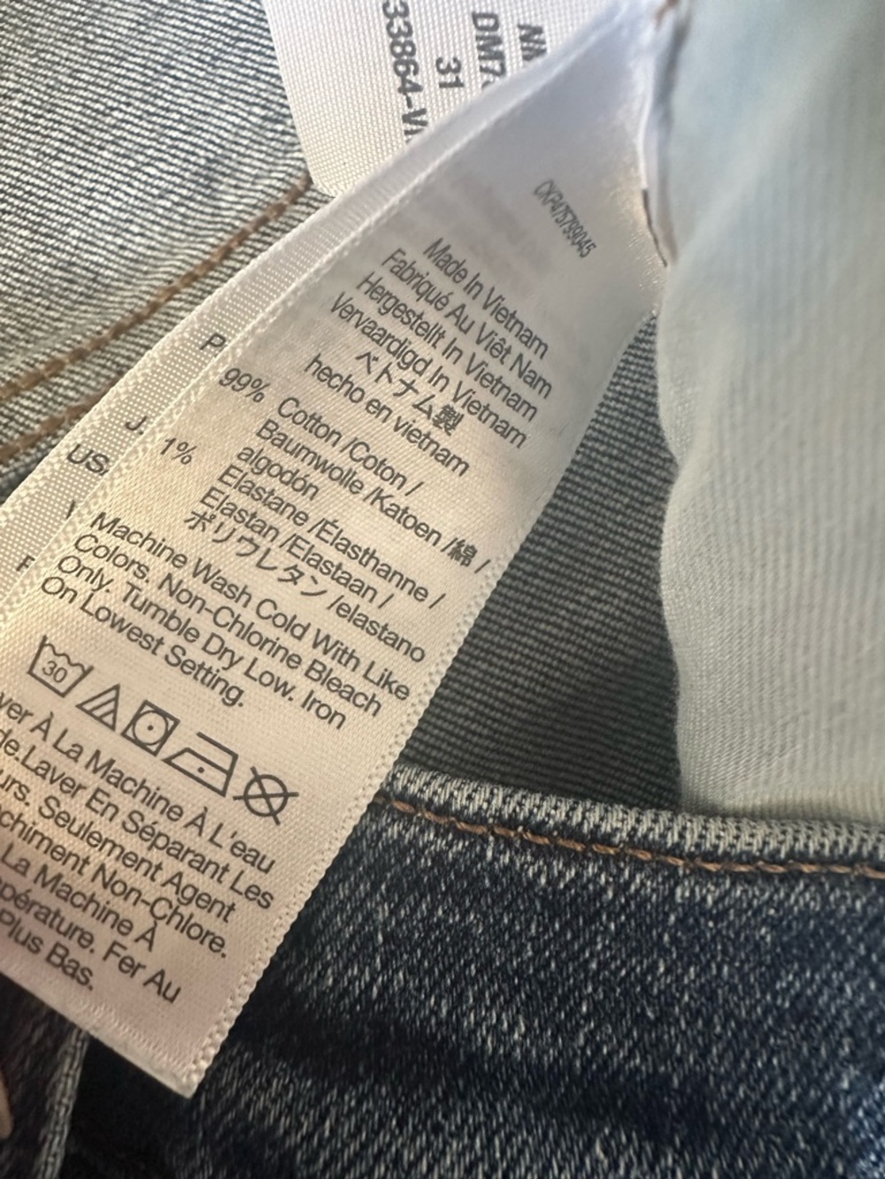 Madewell Mid-rise Kick Out Women's Boot Cut Jeans in Classic Blue Denim 31 - Picture 7 of 10